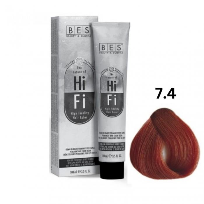 Vopsea profesionala, BES Hi-Fi, blond aramiu, 100ml [1]