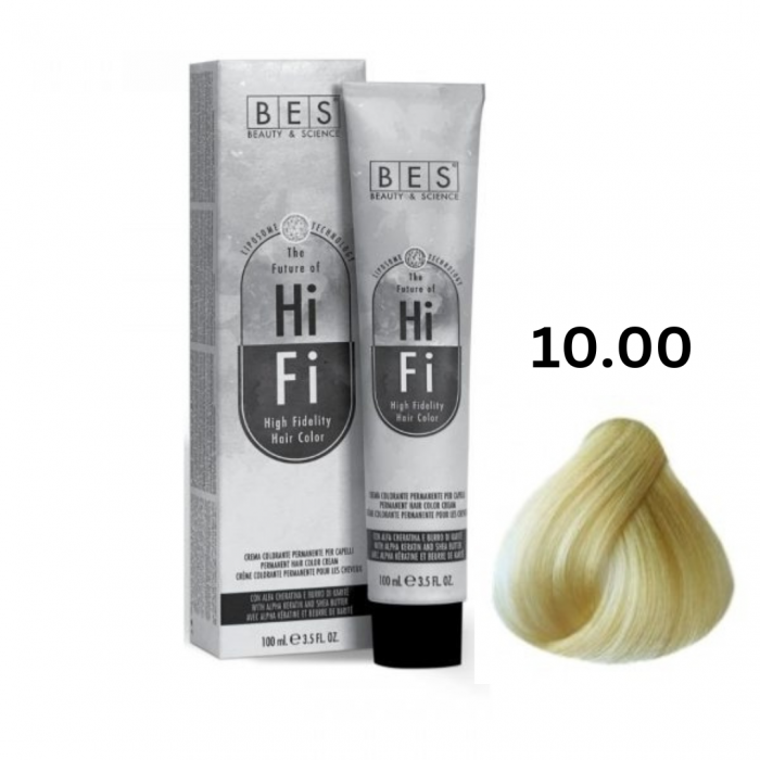 Vopsea profesionala, BES Hi-Fi, blond platinat intens, 100ml [1]