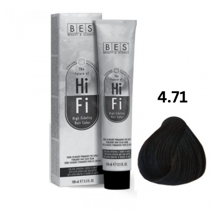 Vopsea profesionala, BES Hi-Fi, liquirizia, 100ml [1]