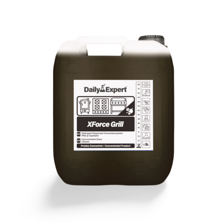 Produse pentru curatenie - Degresant concentrat, XForceGrill, pentru plite si cuptoare, 5L