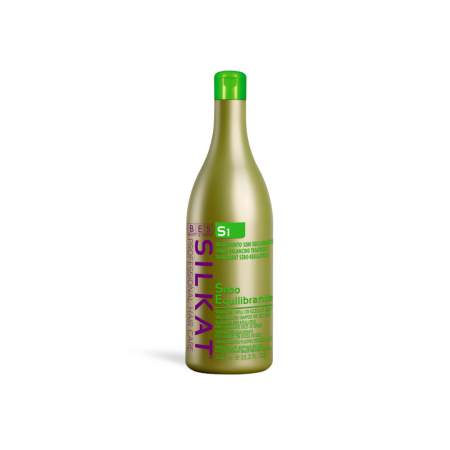 Sampon & balsam - Sampon pentru par gras, Silkat, 1000ml