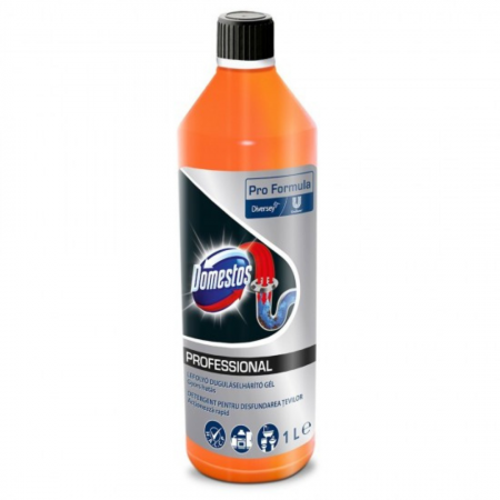Produse pentru curatenie - Gel pentru desfundat tevi, 1L