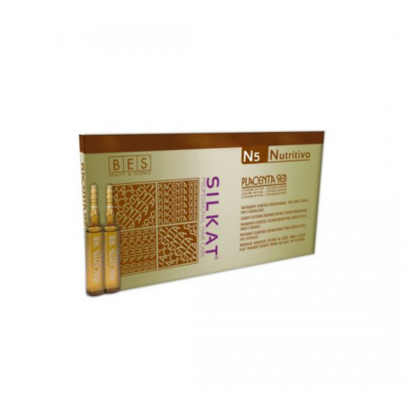 Sampon & balsam - Lotiune nutritiva placenta, Silkat, 12*10ml
