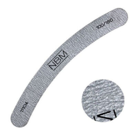 Beauty - Pila pentru unghii, Zebre Boomerang, 100/180