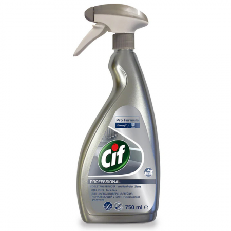 Produse pentru curatenie - Solutie pentru otel inox, 0.75L