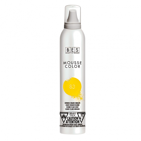 Fixative & spume - Spuma coloranta pentru par, blond auriu deschis, 200ml