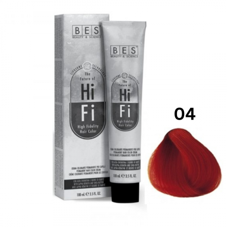 Vopsea & oxidanti - Vopsea profesionala, BES Hi-Fi, aramiu, 100ml