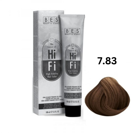 Vopsea & oxidanti - Vopsea profesionala, BES Hi-Fi, auriu bej deschis, 100ml