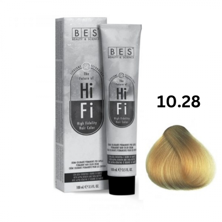 Vopsea & oxidanti - Vopsea profesionala, BES Hi-Fi,auriu bej platinat, 100ml