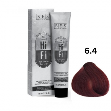 Vopsea & oxidanti - Vopsea profesionala, BES Hi-Fi, blond aramiu inchis, 100ml