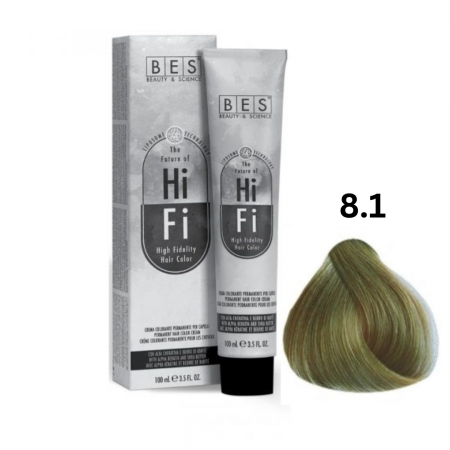 Beauty - Vopsea profesionala, BES Hi-Fi, blond cenusiu deschis, 100ml