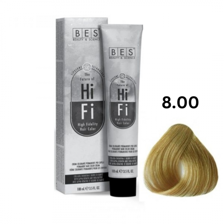 Vopsea & oxidanti - Vopsea profesionala, BES Hi-Fi, blond deschis intens, 100ml