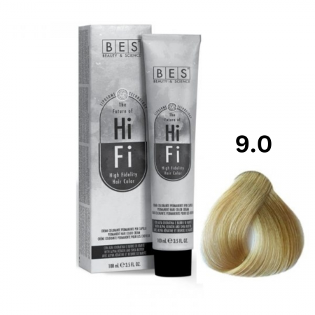 Vopsea & oxidanti - Vopsea profesionala, BES Hi-Fi, blond foarte deschis, 100ml