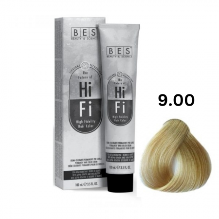 Vopsea & oxidanti - Vopsea profesionala, BES Hi-Fi, blond foarte deschis intens, 100ml