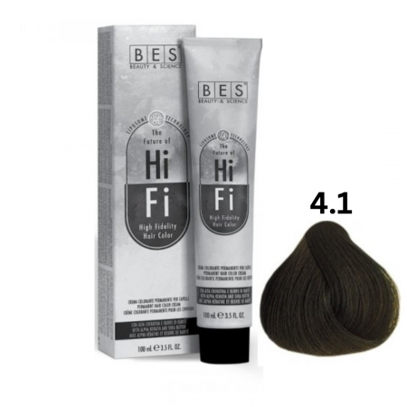 Beauty - Vopsea profesionala, BES Hi-Fi, castaniu cenusiu, 100ml