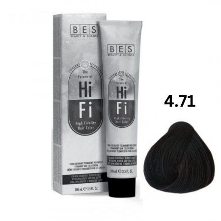 Vopsea & oxidanti - Vopsea profesionala, BES Hi-Fi, liquirizia, 100ml