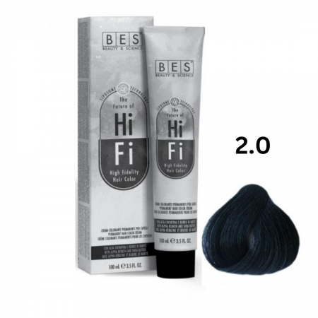 Vopsea & oxidanti - Vopsea profesionala, BES Hi-Fi, maron, 100ml