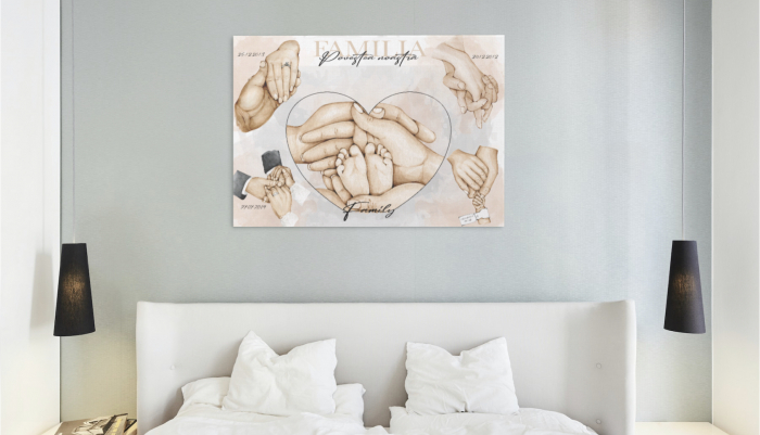Tablou pe pânză “Familie” [2]