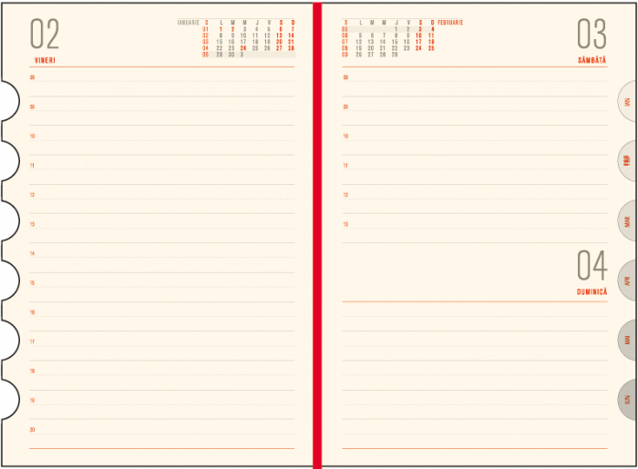 Agenda datata ,,Office" [7]