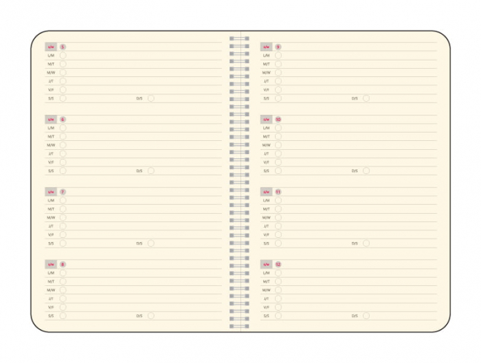 Agenda nedatata ,,Idea" [3]