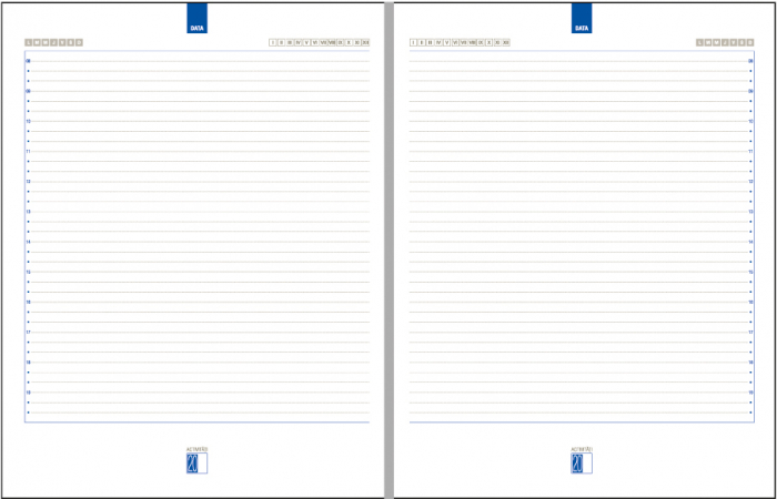 Agenda nedatata ,,Activ" [2]