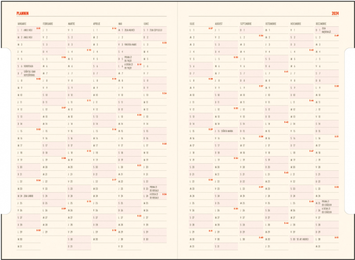 Agenda nedatata ,,Ideal" [3]