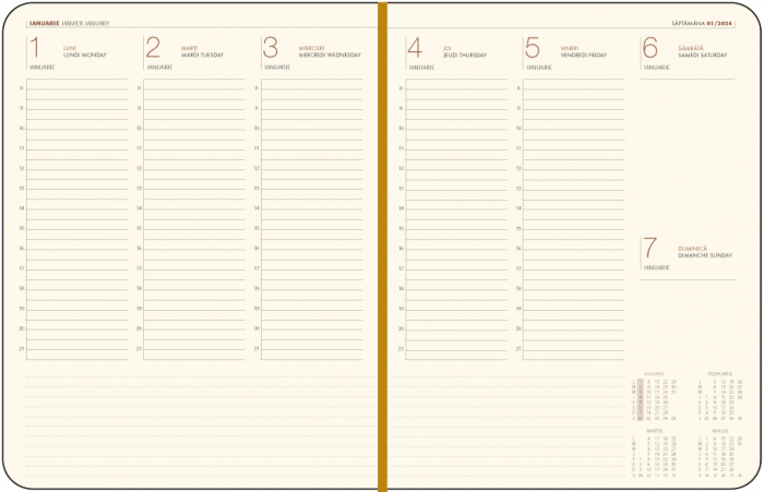 Agenda saptamanala ,,Prestige" [4]