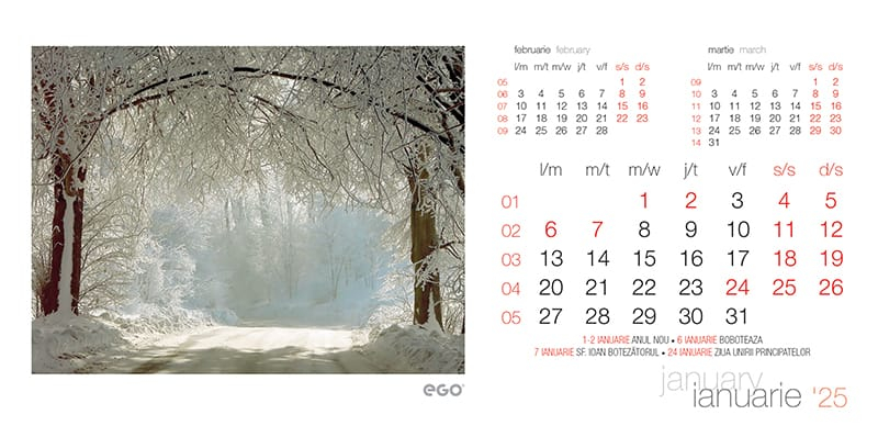 Calendar de birou ,,Alei" [2]