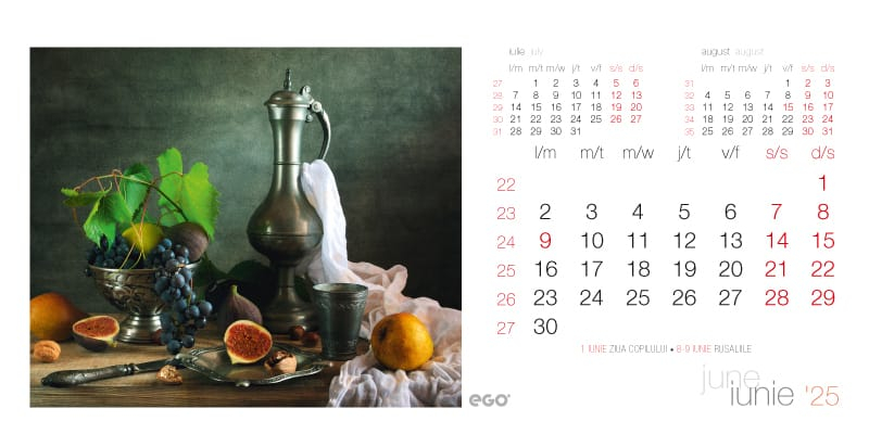 Calendar de birou ,,Naturi statice" [2]
