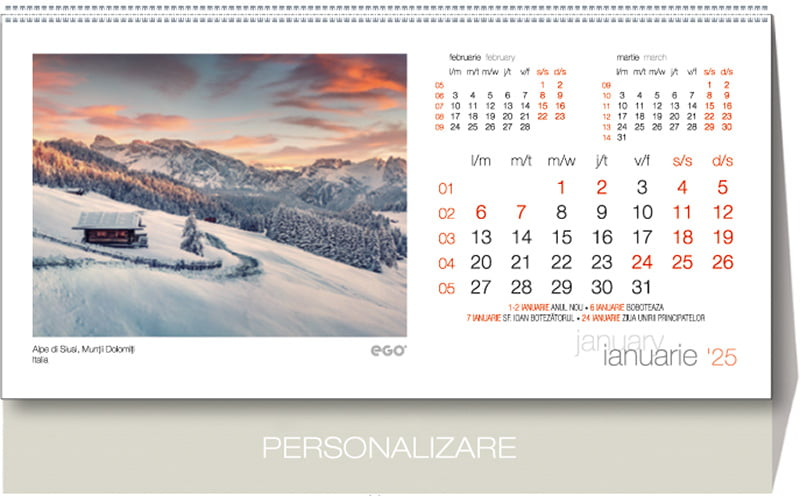 Calendar de birou ,,Peisaje" [2]
