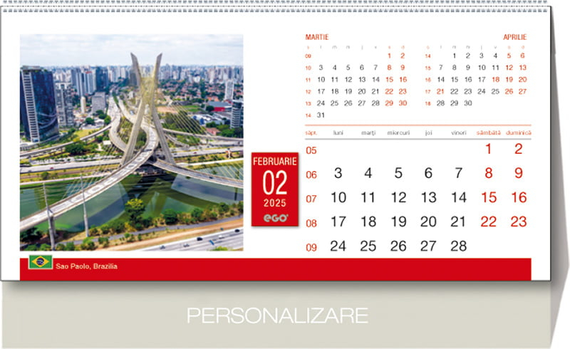 Calendar de birou ,,Orase pe firul apei" [2]