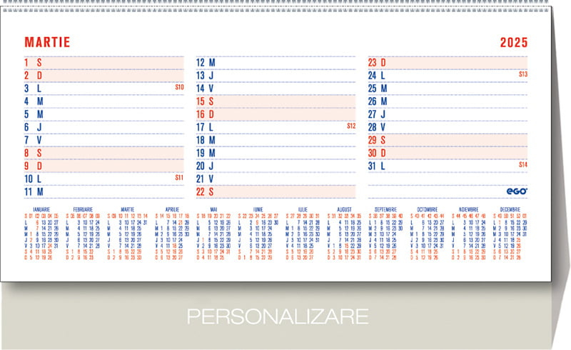 Calendar de birou ,,Triptic" [1]