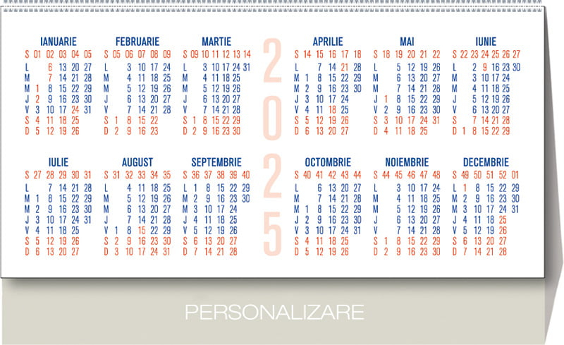 Calendar de birou ,,Triptic" [2]