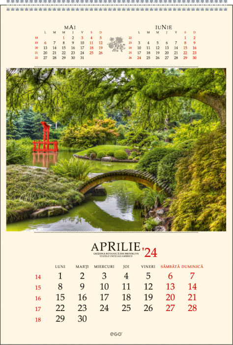Calendar de perete ,,Gradini" [2]