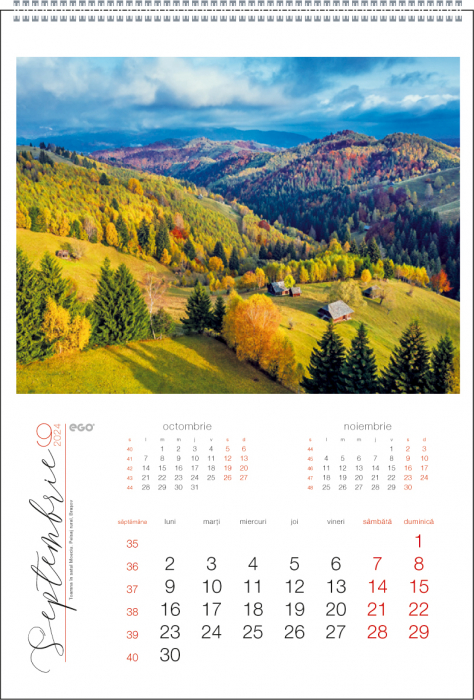 Calendar de perete ,,Romania" [2]