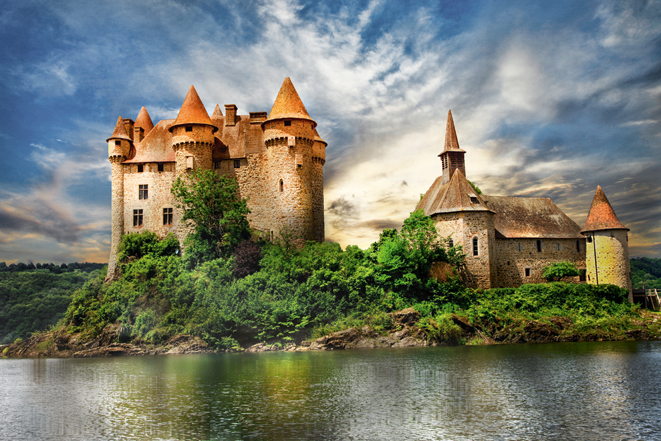 Calendar de perete ,,Castele" [10]