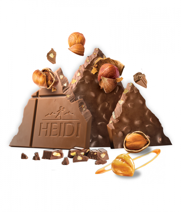 Ciocolata Heidi Caramel Nuts Hazelnuts 80g [2]