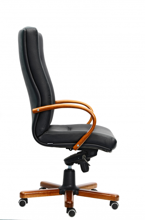 Fotoliu executiv 9300 - Piele neagra [2]