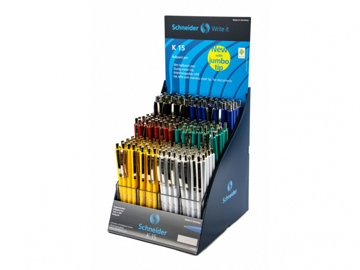 Pix cu mecanism Schneider K15 0.7mm mina rosie - corp bleu [3]
