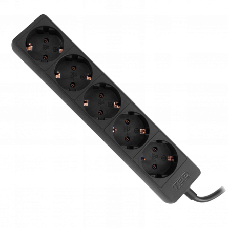 Prelungitor 5prize, 3 x 1.5mm, 3m, negru, TED [1]