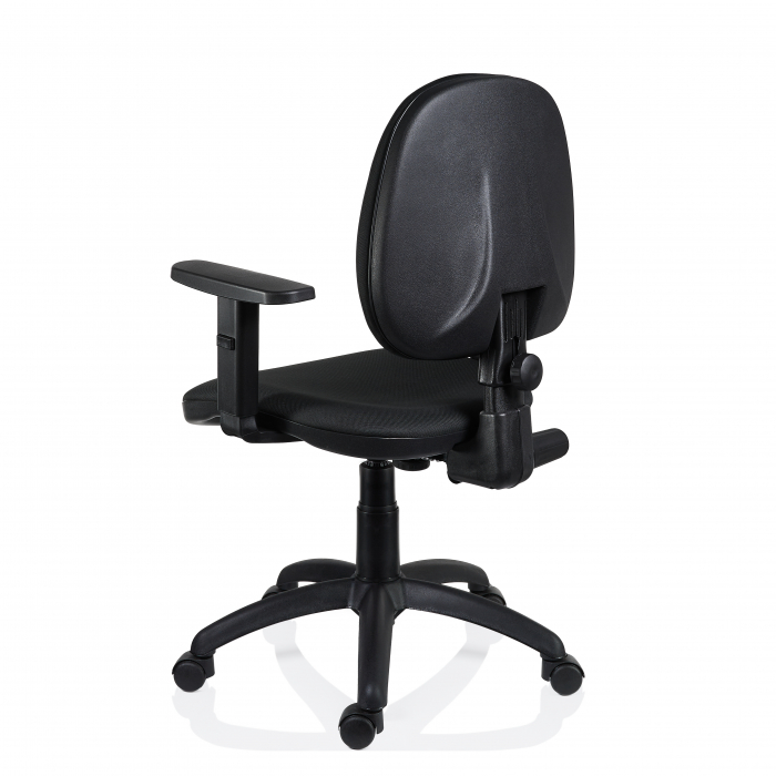 Scaun operativ Golf GLX cu brate - Negru [2]