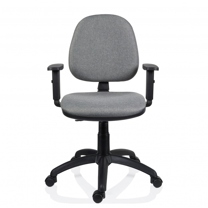 Scaun operativ  Golf GLX cu brate - Gri [1]