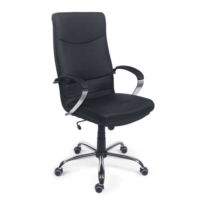 Fotoliu exacutiv 5600 SETT - Piele negru [2]