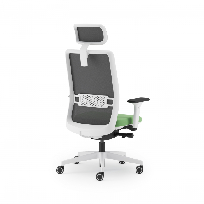 Scaun executiv Evolution PDH - White [2]