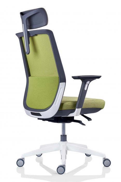 Scaun executiv Tesla Mesh - Verde [2]
