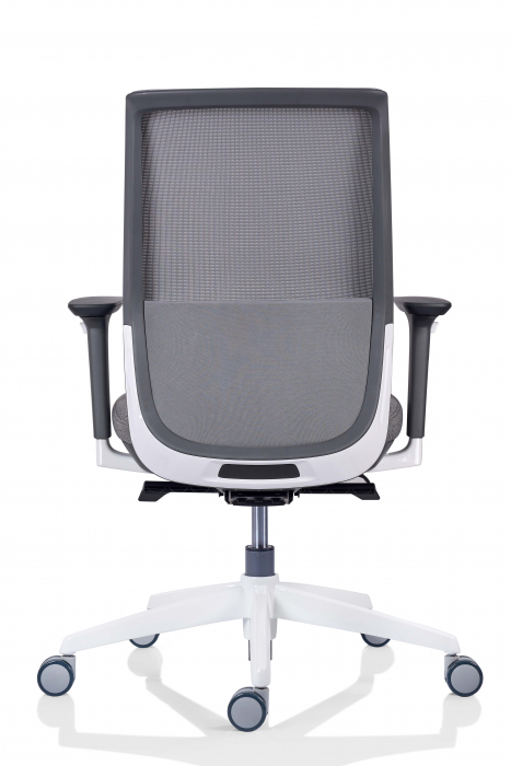 Scaun executiv Tesla Mesh - Gri deschis [4]