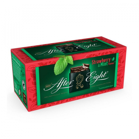 CIOCOLATA & BOMBOANE DE CIOCOLATA - After Eight Mint & Strawberry 200g/cut