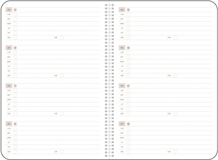 Agenda nedatata ,,Riga" [1]