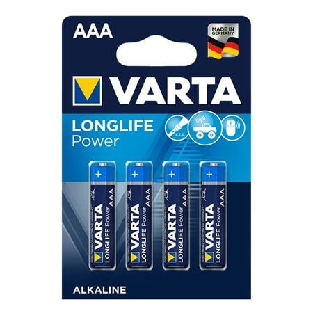 ELECTRICE - Baterii R3 AAA alcalina 1.5V Varta 4buc/set
