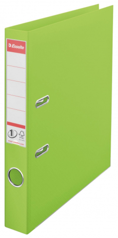 BIROTICA & PAPETARIE - Biblioraft A4 50mm plastifiat interior-exterior cu rama si buzunar verde deschis Esselte Vivida Power